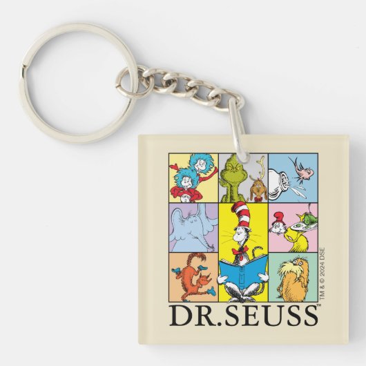 Porte-clés Dr. Seuss | Histoires Graphiques (Devant)
