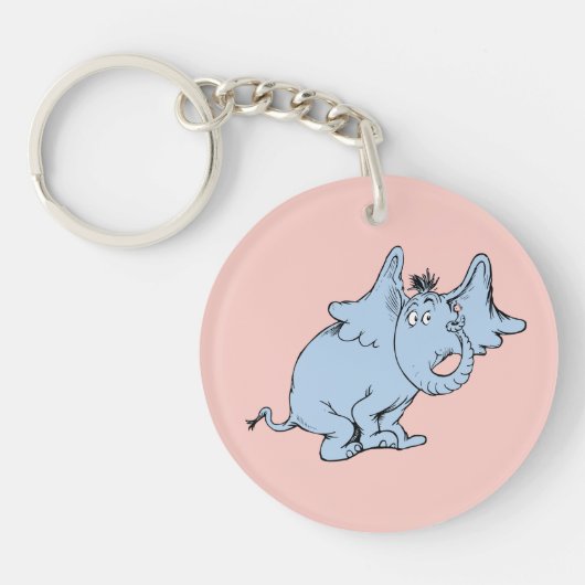 Porte-clés Dr. Seuss | Horton Côté Regard (Devant)