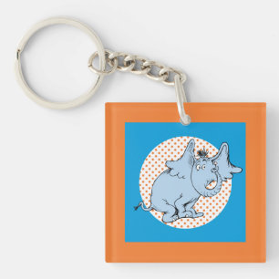 Porte-clés Dr. Seuss Horton Entend un Qui Points Orange