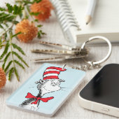 Porte-clés Dr. Seuss I Chat dans le Casquette debout haut (Devant droit)