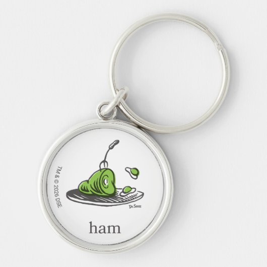 Porte-clés Dr. Seuss | Les Œufs verts au ham (Devant)