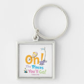 Porte-clés Dr Seuss | Oh, les endroits où vous irez ! (Devant)