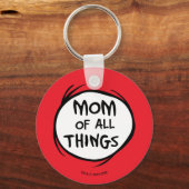Porte-clés Dr. Seuss Thing One Thing Two - Maman of all Thing (Verso)