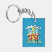 Porte-clés Dr Seuss | Une Chose Deux Ici, C'Est Difficile (Devant gauche)