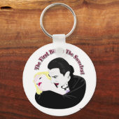 Porte-clés Dracula, La Première Morsure Est La Plus Douce (Recto)