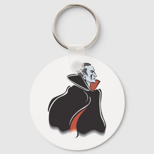 Porte-clés dracula vampire effrayant (Recto)