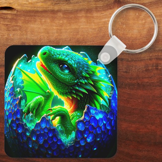 Porte-clés Dragon (Verso)