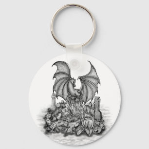 Porte-clés Dragon avec Zombie