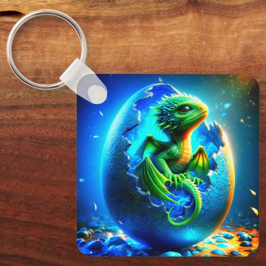 Porte-clés Dragon Baby (Recto)