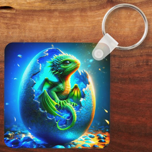 Porte-clés Dragon Baby (Verso)