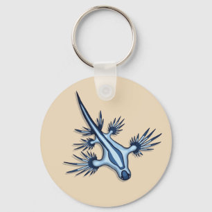 Porte-clés Dragon bleu Nudibranche