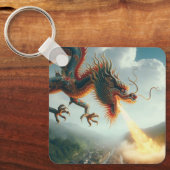 Porte-clés Dragon chinois (Recto)