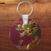 Porte-clés dragon chinois (Recto)
