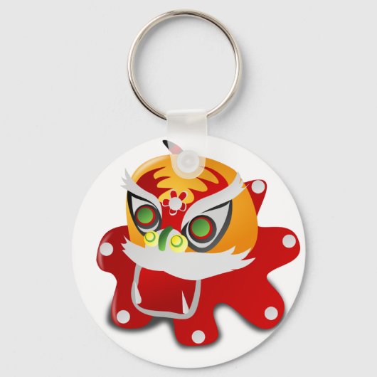 Porte-clés dragon chinois (Recto)