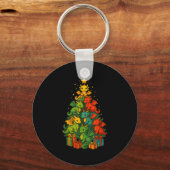 Porte-clés Dragon Christmas Tree Funny Dragon Xmas  (Recto)