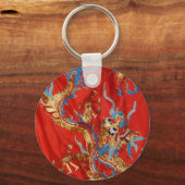 Porte-clés Dragon coloré (Recto)