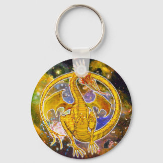 Porte-clés Dragon cosmique Topaz 