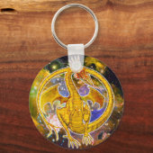 Porte-clés Dragon cosmique Topaz  (Verso)