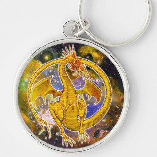 Porte-clés Dragon cosmique Topaz 