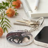 Porte-clés Dragon Dans Grotte (Devant droit)