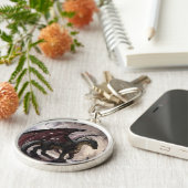 Porte-clés Dragon Dans La Grotte (Côté)