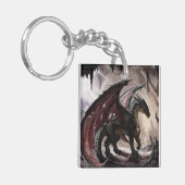 Porte-clés Dragon Dans La Grotte (Devant gauche)