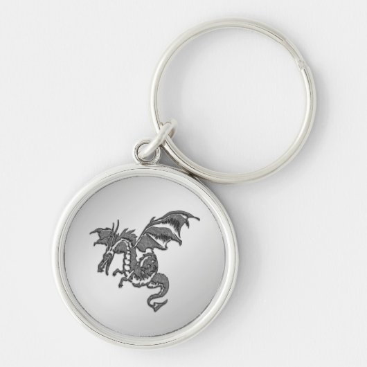 Porte-clés Dragon d'argent (Devant)