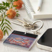 Porte-clés Dragon de feu (Devant Droit)