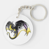 Porte-clés Dragon de Fierté Aplatonique (Dos)