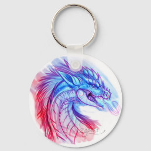 Porte-clés Dragon de glace de l'aurore
