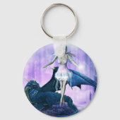 Porte-clés Dragon Et Fée (Recto)