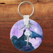 Porte-clés Dragon Et Fée (Recto)