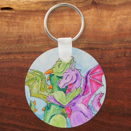 Porte-clés Dragon Hug (Recto)