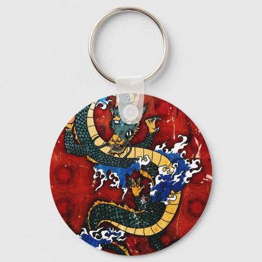 Porte-clés Dragon japonais (Recto)