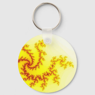 Porte-clés Dragon Jaune