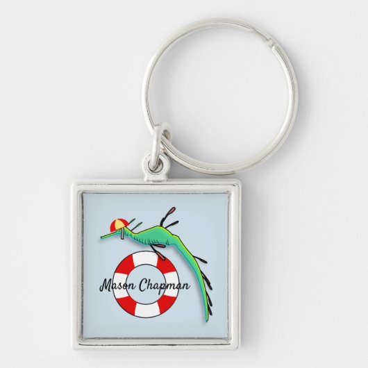 Porte-clés Dragon marin de sauvetage (Devant)