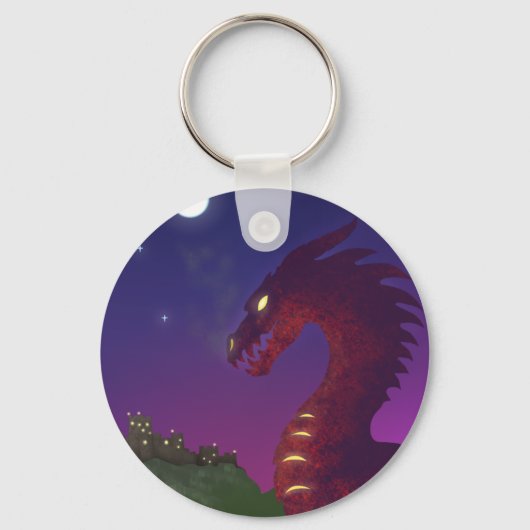 Porte-clés Dragon médiéval (Recto)