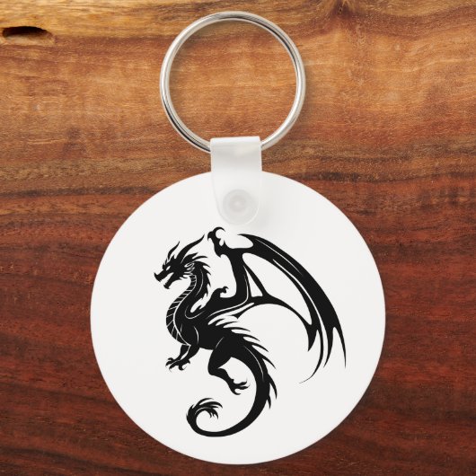 Porte-clés Dragon noir (Verso)