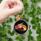 Porte-clés Dragon oriental (Main)