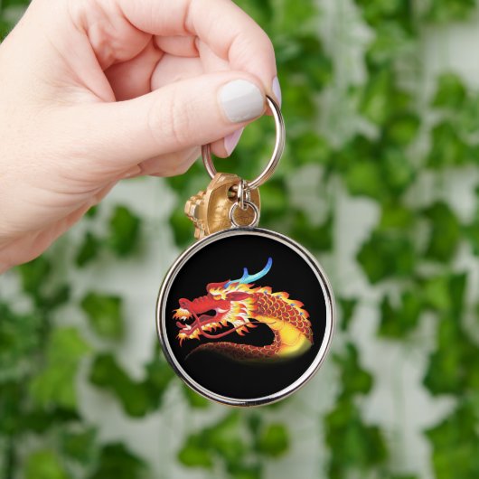 Porte-clés Dragon oriental (Main)