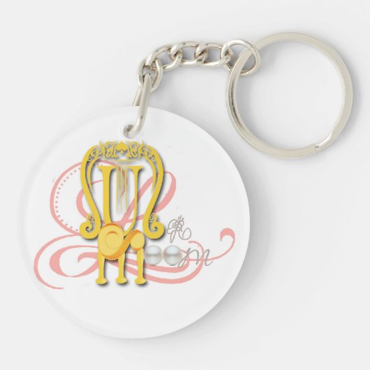 Porte-clés Dragon Phoenix Yin-Yang (Dos)