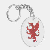 Porte-clés Dragon Rampant Gules (Devant gauche)