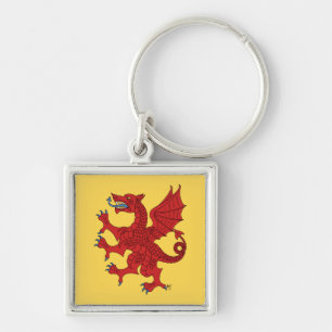 Porte-clés Dragon Rampant Gules