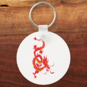 Porte-clés Dragon rouge (Recto)