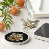 Porte-clés Dragon Steampunk Art (Côté)