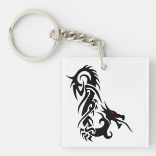 Porte-clés Dragon Tribal