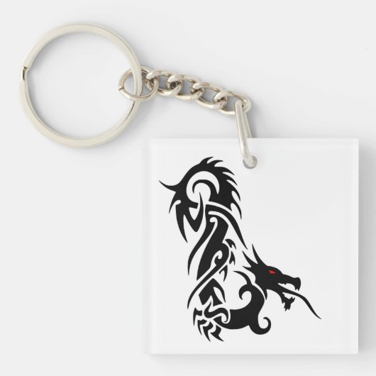 Porte-clés Dragon Tribal (Devant)
