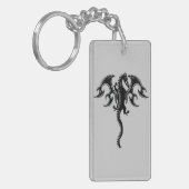 Porte-clés Dragon tribal (Devant gauche)