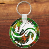 Porte-clés Dragon Yin Yang (Recto)