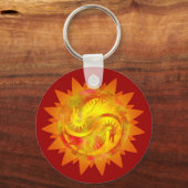 Porte-clés Dragon Yin Yang (Recto)